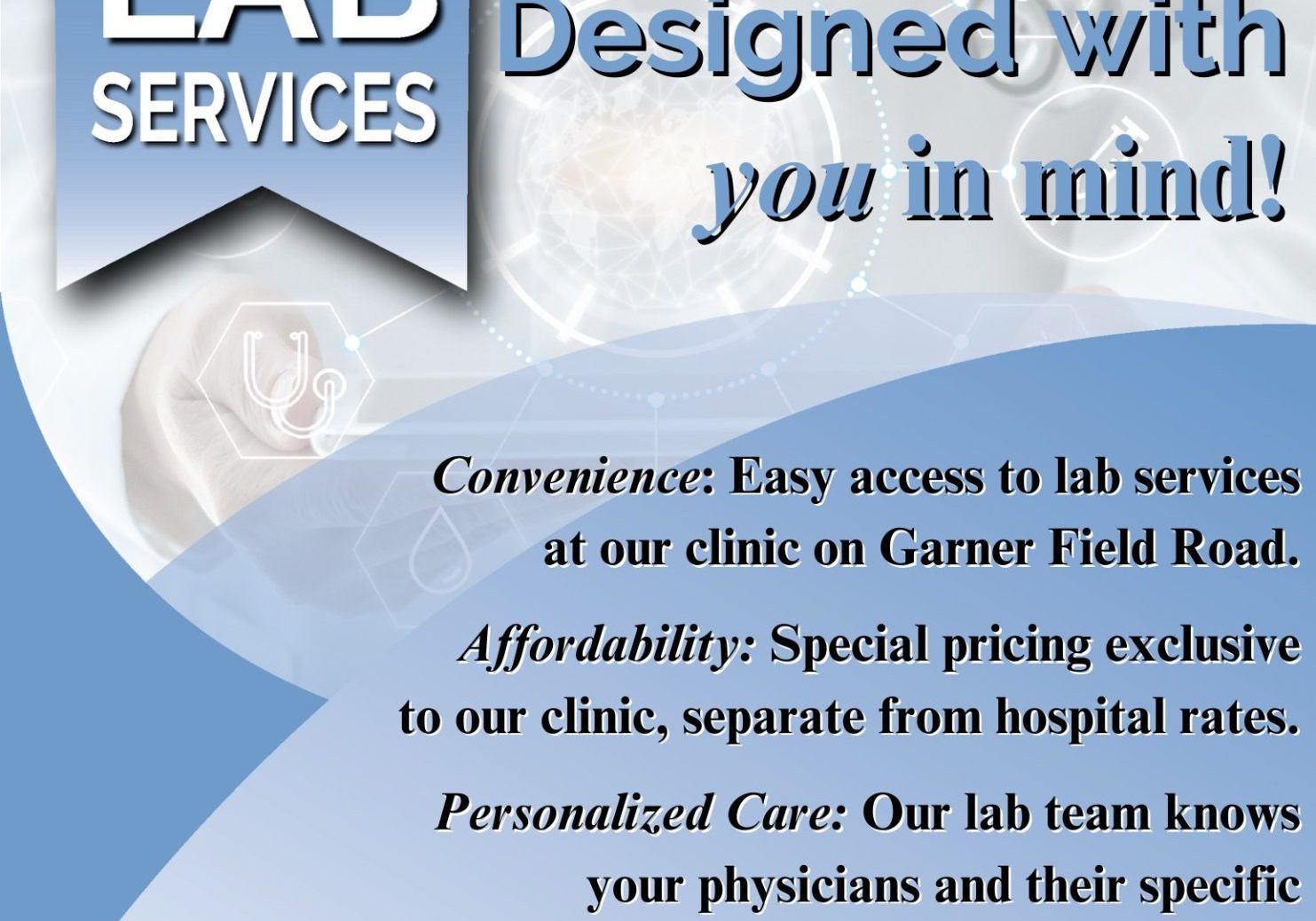 New Outpatient Lab Services